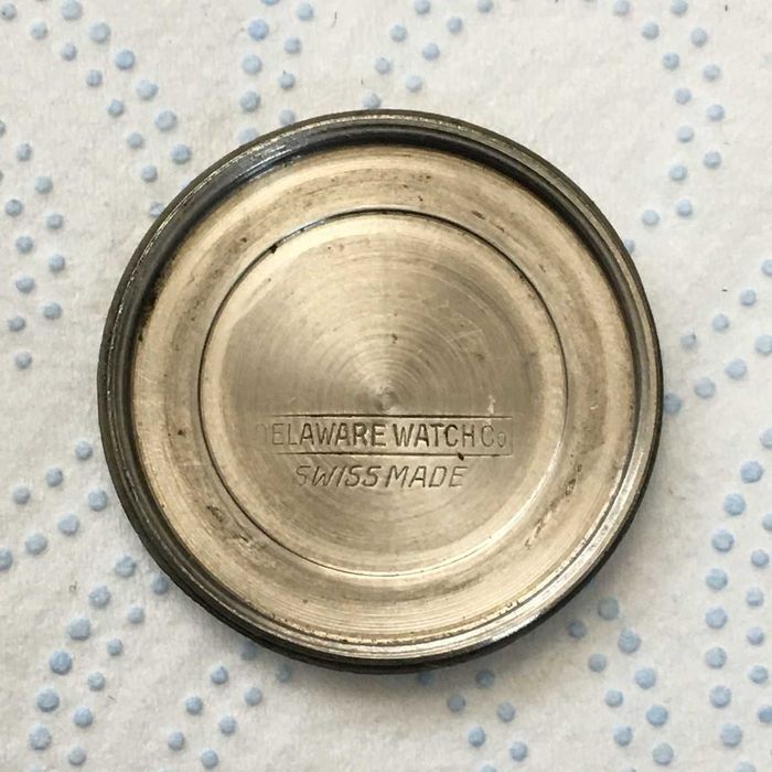 Zegarek vintage DELAWARE 17j Bulls Eye sprawny bez serwisu