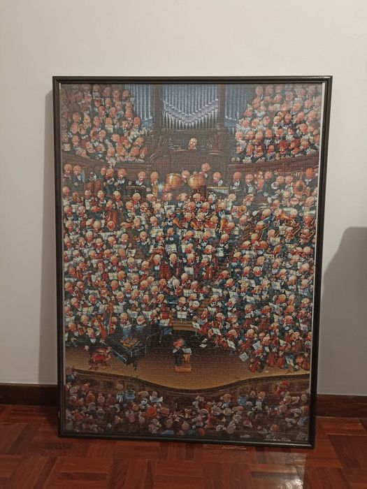 Quadro em puzzle
