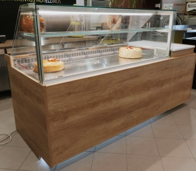 Vitrine de pastelaria