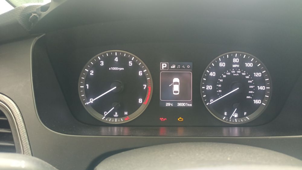 Продам Панель приладів Hyundai Sonata LF USA 2016 року в КМ.