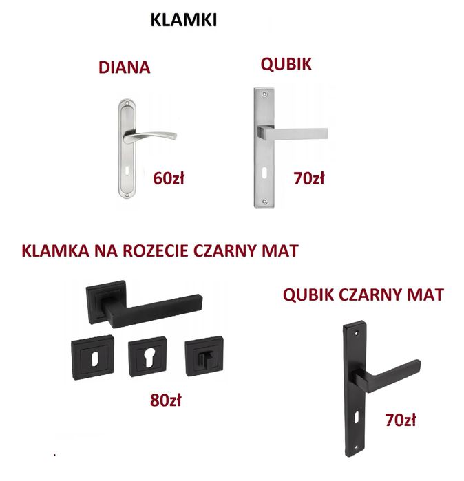 Solidne Drzwi PRIM z czarnymi wstawkami Windoor  od PRODUCENTA HIT