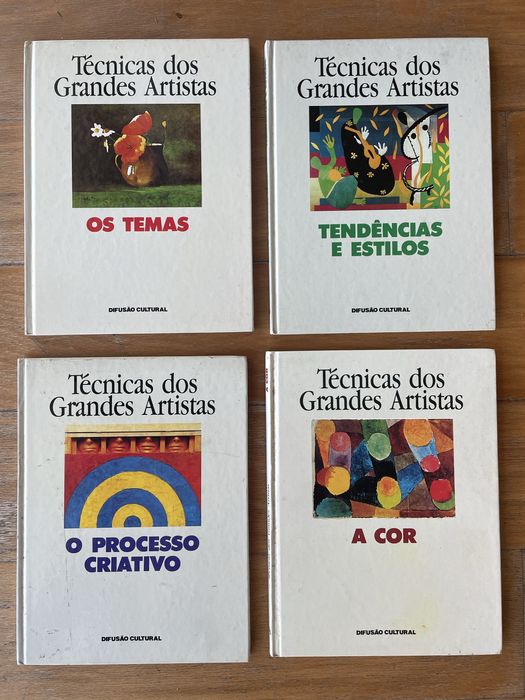 Livros tecnicas pintura