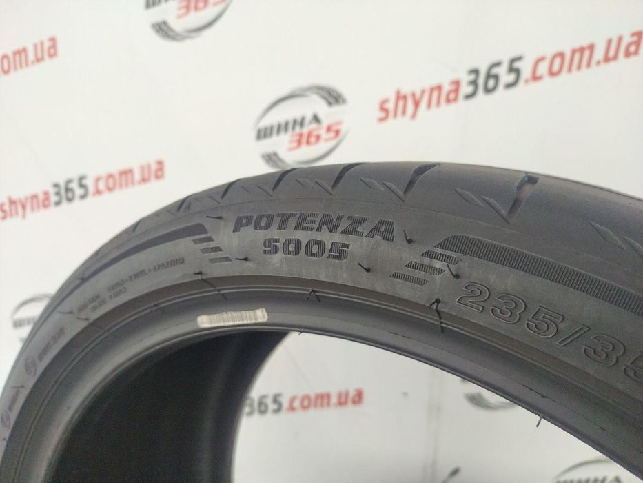 резина бу 235/35 r19 bridgestone potenza s005 5mm