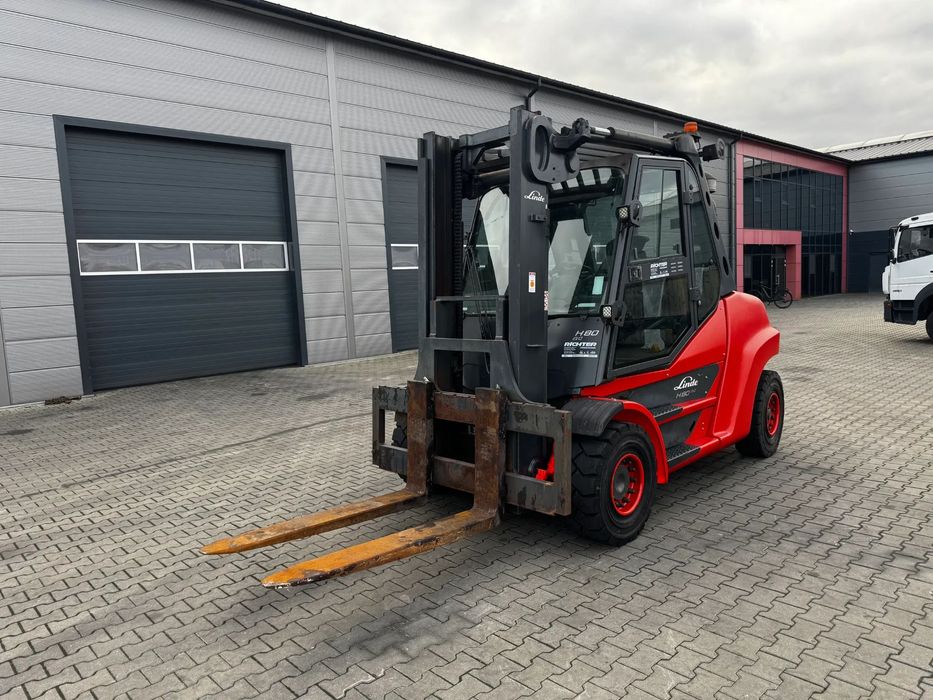 Linde H80D-03/900  Wózek widłowy Linde H80D, 2019r., z Niemiec, 5200mth