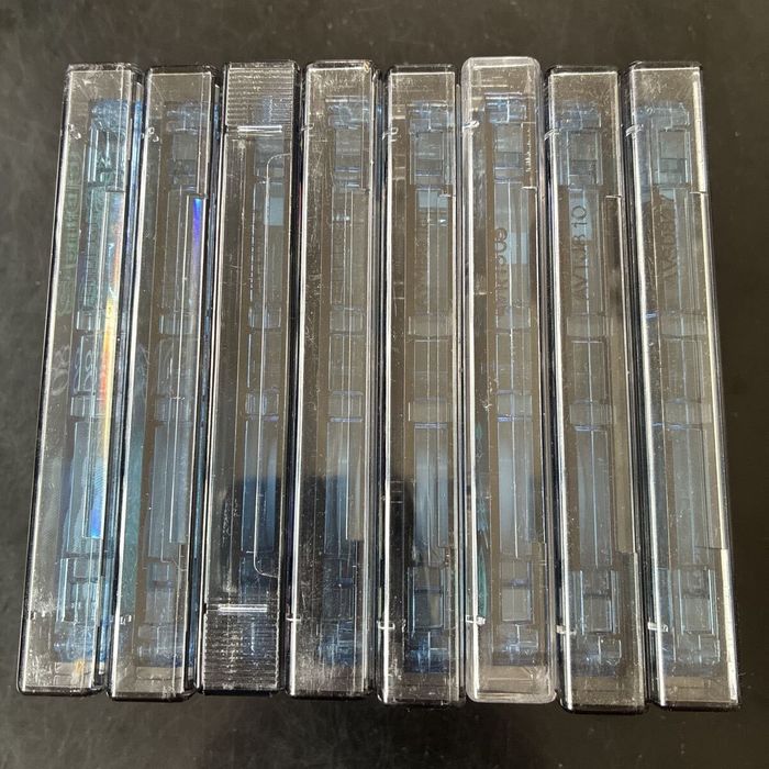 8 вінтажніх аудіо касети TDK CDing 60