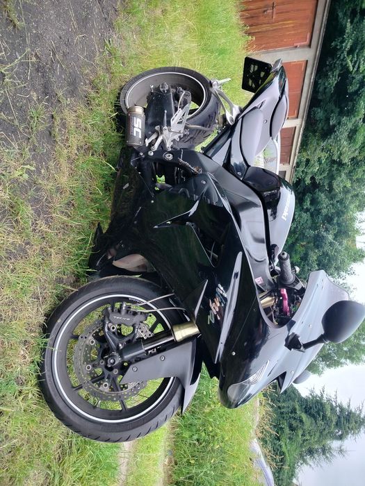 Kawasaki ZX10R 2007 uszkodzony silnik