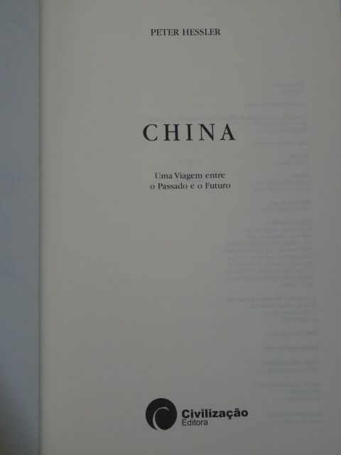 China de Peter Hessler