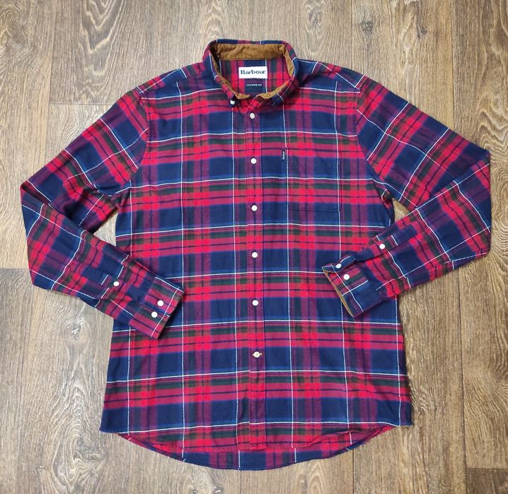М Barbour оригінальна чоловіча сорочка фланель