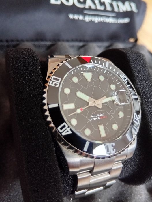 Relógio Submariner automático custom raro