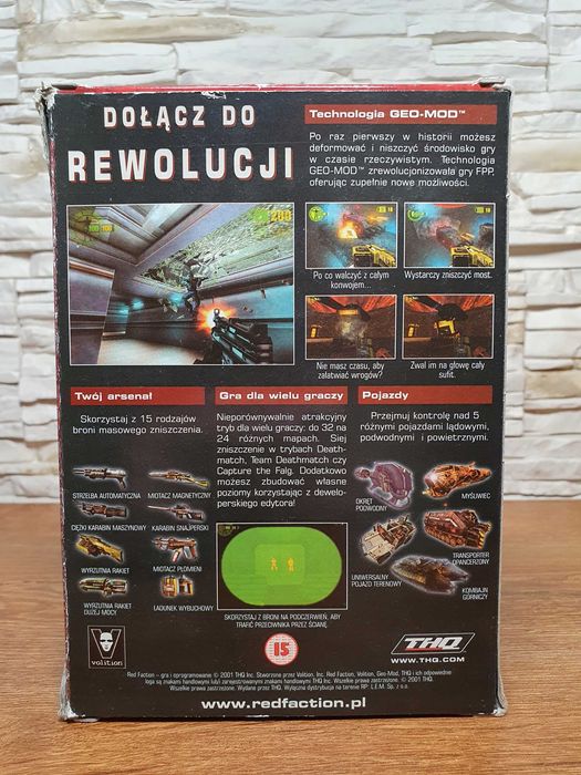 RED FACTION 1 - polskie wydanie mini BIG BOX ENG/PL [PC]