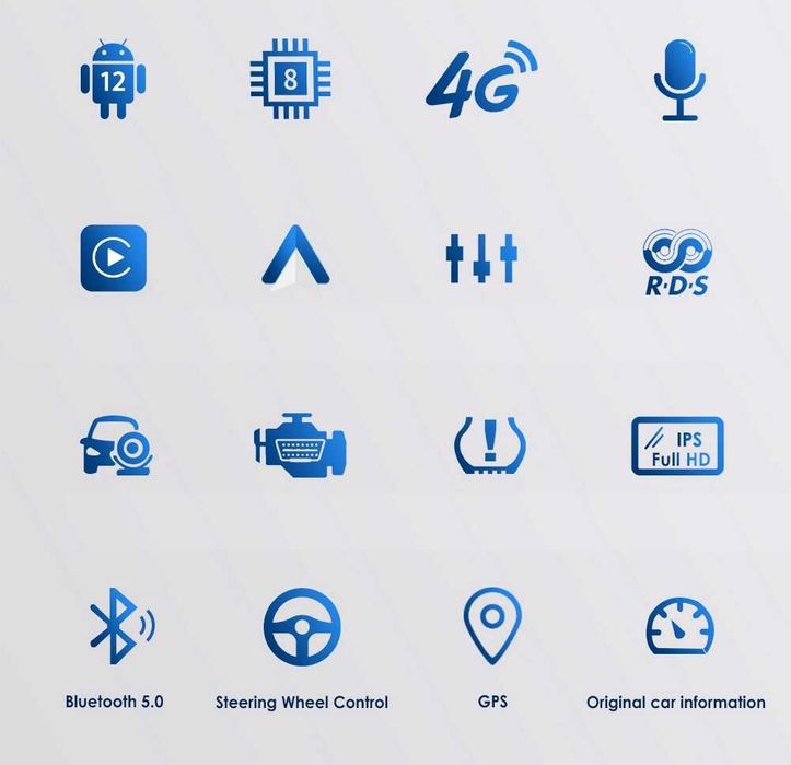 CarPlay Radio FM DAB+ Android WiFi 4G MP3 GPS USB MP3 MP4 Opel Astra J