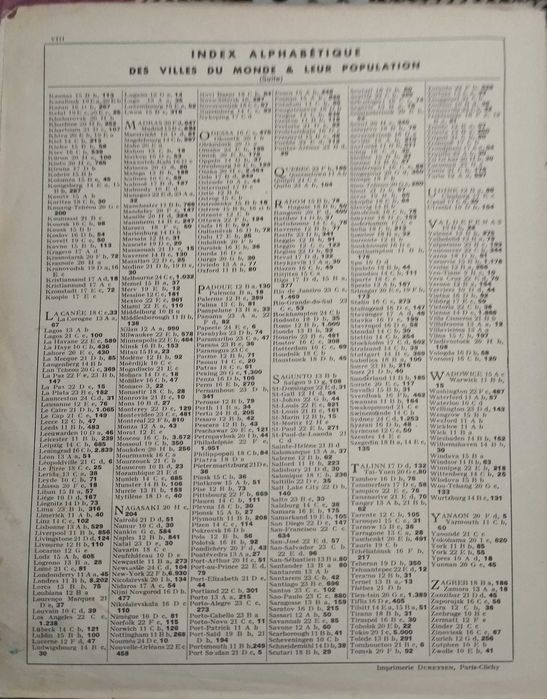 Atlas do mundo, Le Monde dans votre mains, 1936,  Livro raro