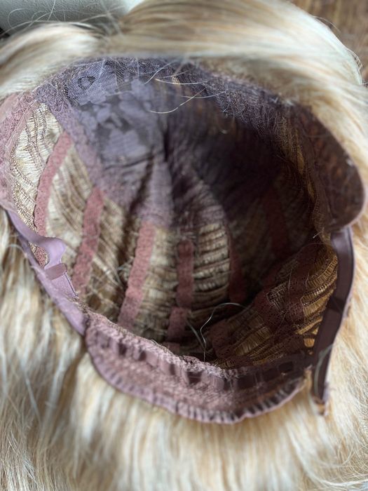 Peruka blond piękne długie włosy ombre fale cieniowane