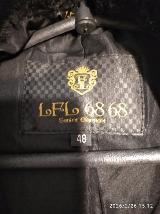 Натуральная шуба..  мутон