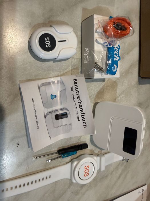 Комплект розумної кнопки виклику WIFI Smart Notrufknopf