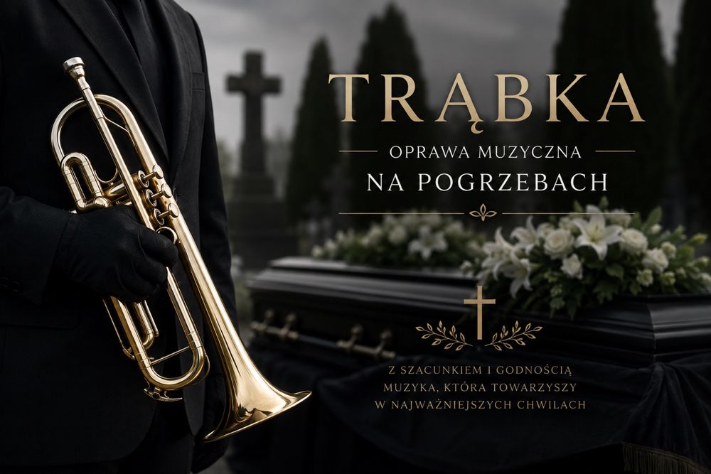 Trębacz, trąbka na pogrzeb, Lublin