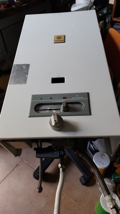 Esquentador Vulcano inteligente.