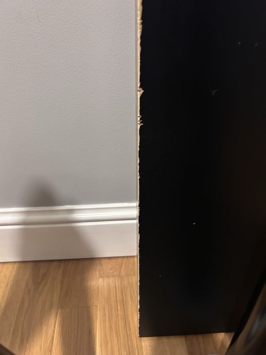 Czarny blat do biurka  ikea