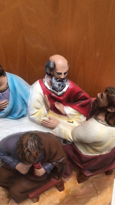 OPORTUNIDADE Quadro antigo em 3D Ultima Ceia