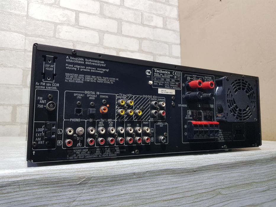 FM/AM  ресивер/підсилювач Technics SA-DX950+2 2x100Вт б/у з Німеччини