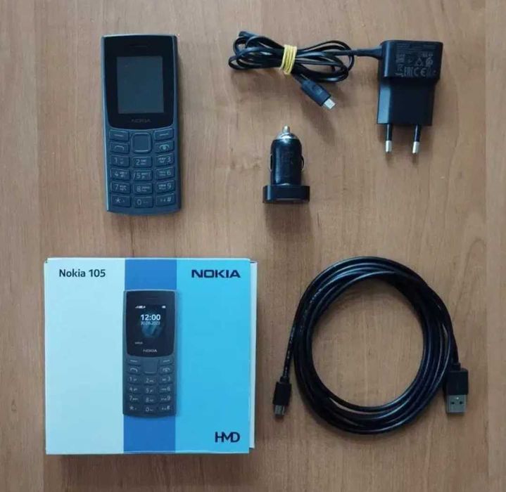Телефон Nokia 105 DS 2sim + зарядка
