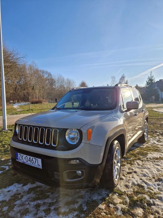 Jeep Renegade bezwypadkowy, stan bardzo dobry, pancerny silnik
