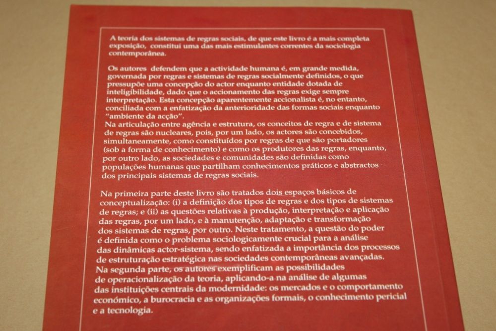 Sistemas de Regras Sociais, Teoria e Aplicações