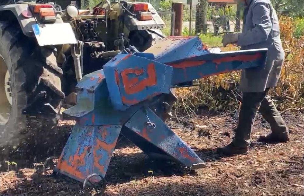 triturador agrícola para trator