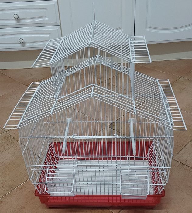 GAIOLA NOVA PARA AVES PEQUENO PORTE.Casa,Quarto,Cozinha,Sala,Varanda.