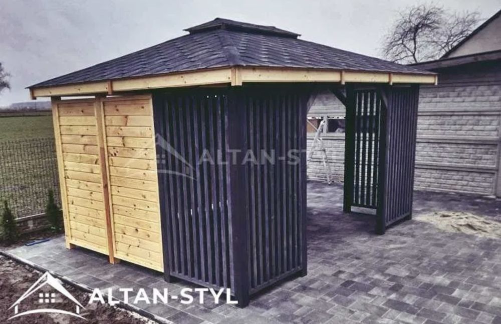 Altany,altanki, wiaty, altana ogrodowa PAULINA 3x4m PRODUCEN