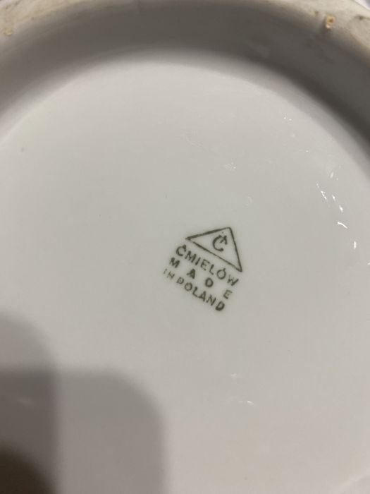 Waza porcelana art deco Ćmielów wzór Aleksander