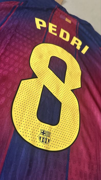 Camisola Fc Barcelona principal versão jogador (tamanho L)