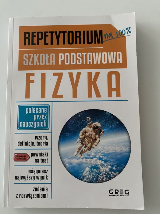 Repetytorium Fizyka szkoła podstawowa