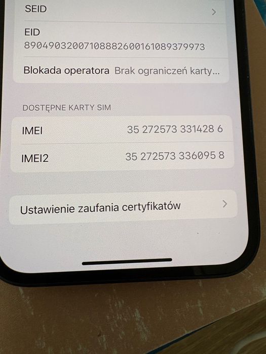 iPhone 14 99% bateri bardzo dobry stan