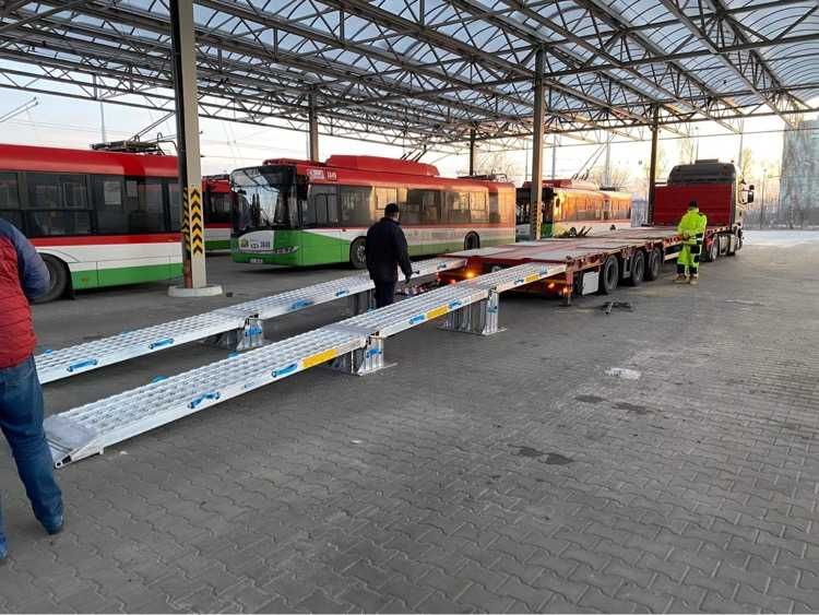Rampy Najazdy Aluminiowe 3,5m do 3,8t Włoskie od ręki