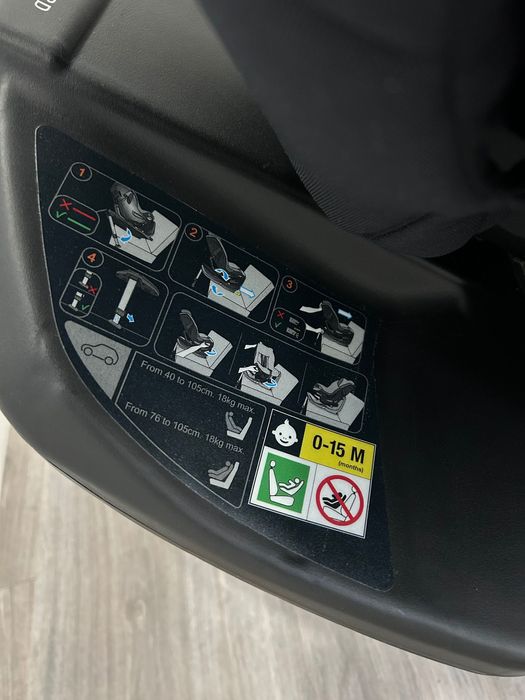 Cadeira Auto Balance i-Size 360º Shadow Black