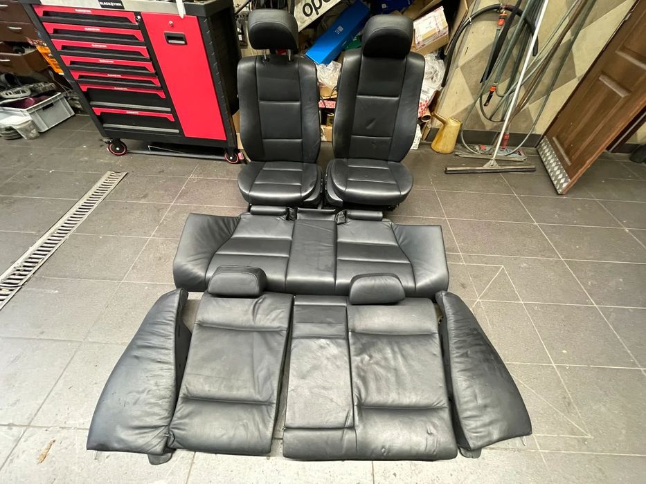 Bmw E46 Fotele, Kanapa Skóra Elektryczne Anglik