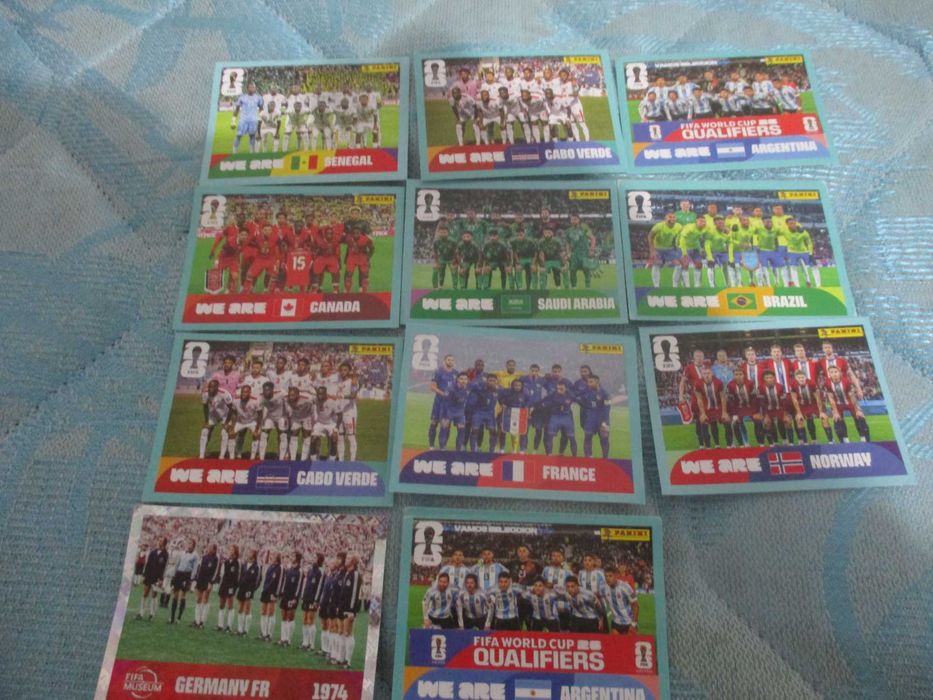 cromos mundial 2026 pack equipas