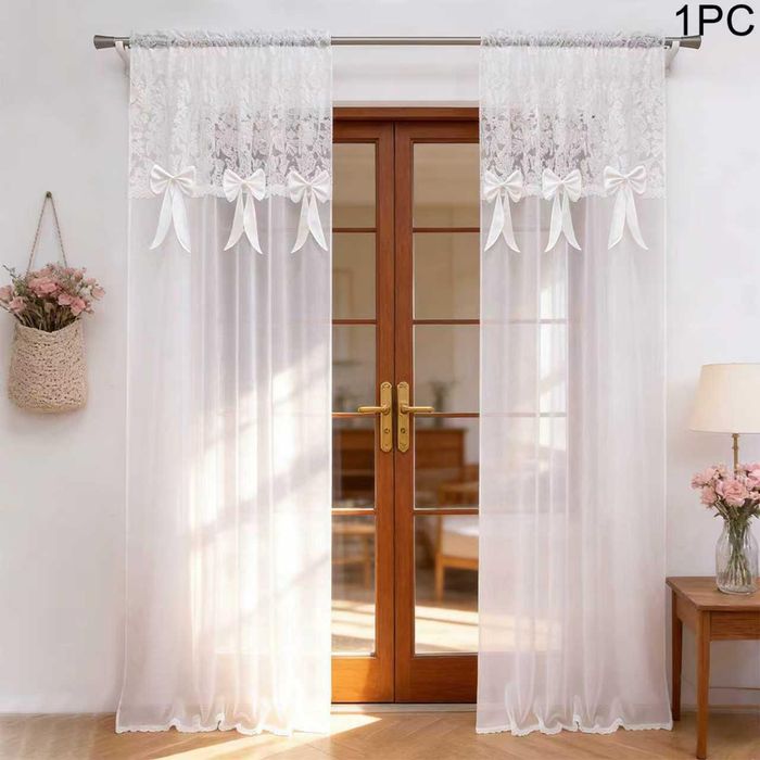 Firana 250x140 z markizety z kokardami