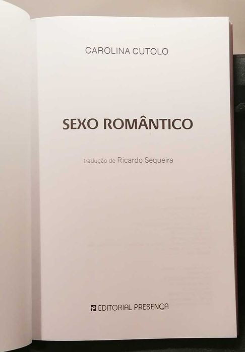 Sexo Romântico, de Carolina Cutolo