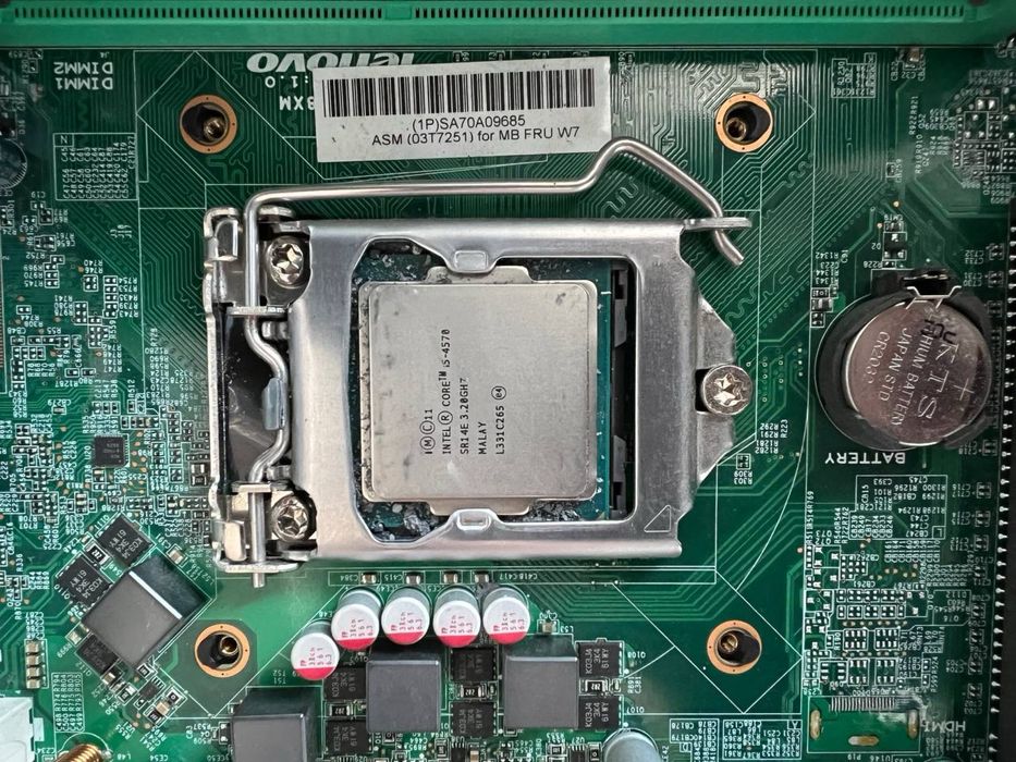 Системник Компʼютер Lenovo M93p Intel Core i5-4570 3.2Ghz 8gb ram