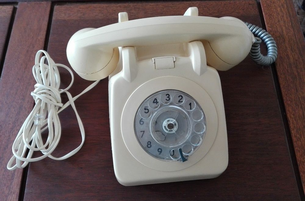 Telefone Antigo creme