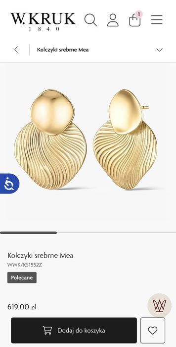 Kolczyki Mea Kruk
