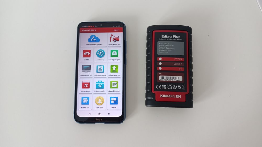 Ediag plus, Thinkdiag 2, DBSCAR 7 Diagzone X-Diag, ADS, ProDiag, Xpro5