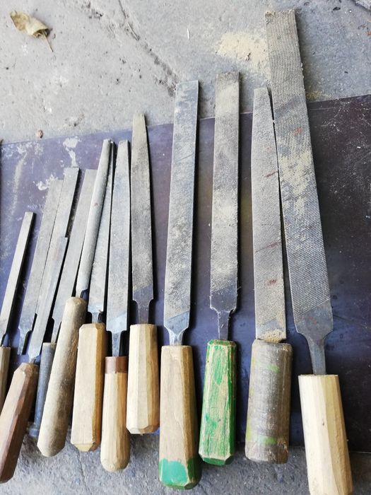 Напильники.Стамески. молоток. Рубанок. Шило