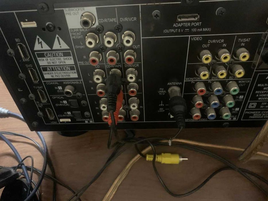 ресивер с акустикой 5 каналов