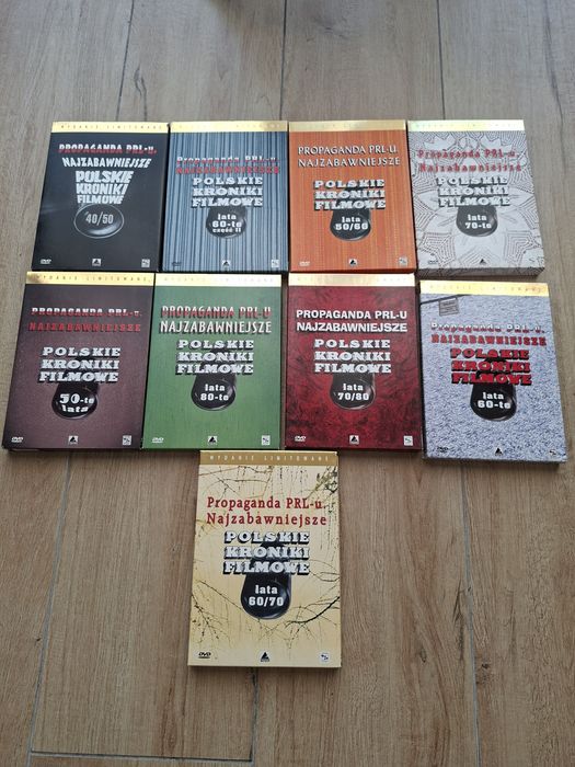 Płyty DVD Polska Kronika Filmowa  z czasów PRL