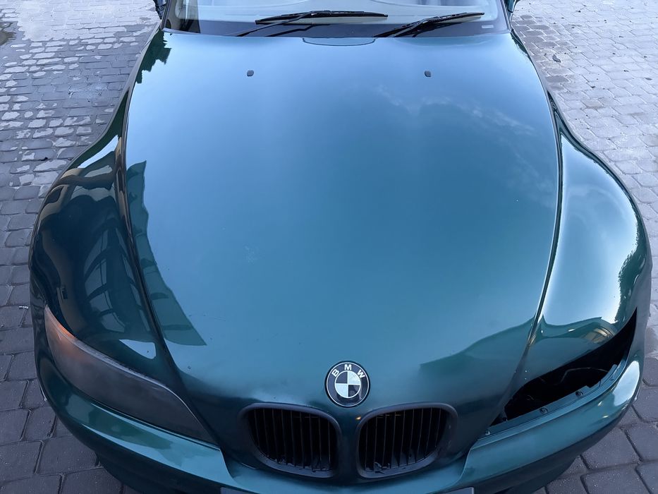 Maska przod pokrywa silnika bmw z3 e36 Bostongrün metalic boston green 275/6