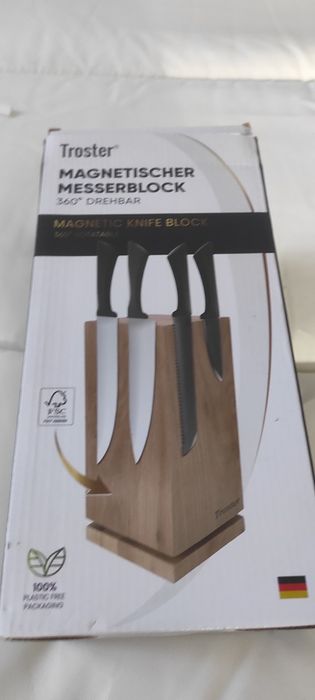 Magnetyczny stojak na noże