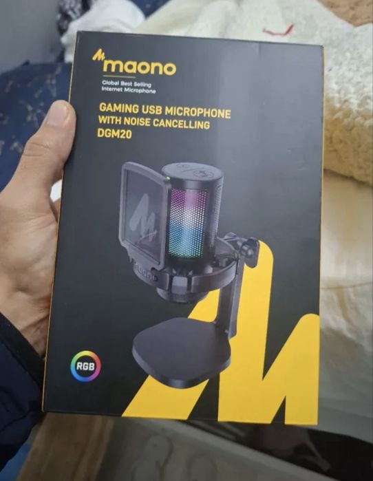 Ігровий мікрофон Maono DGM20 USB RGB